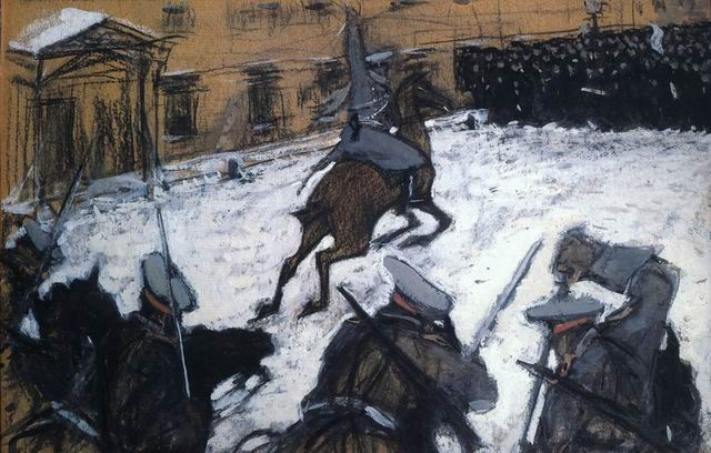 Серов В.А. «Солдатушки, бравы ребятушки, где же ваша слава?» 1905. ГРМ Серов В.А. «Солдатушки, бравы ребятушки, где же ваша слава?» 1905. ГРМ